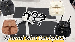 [ENG]🖤Chanel 23S/24S Mini Backpack | What Fits, Bag Review, Mod Shots| Duma or Urban Spirit?