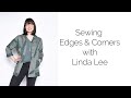 Sewing edges collar points  corners with linda lee