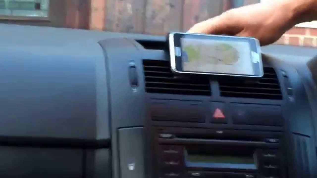 How to use your mobile navigation in car with out holder.PIT