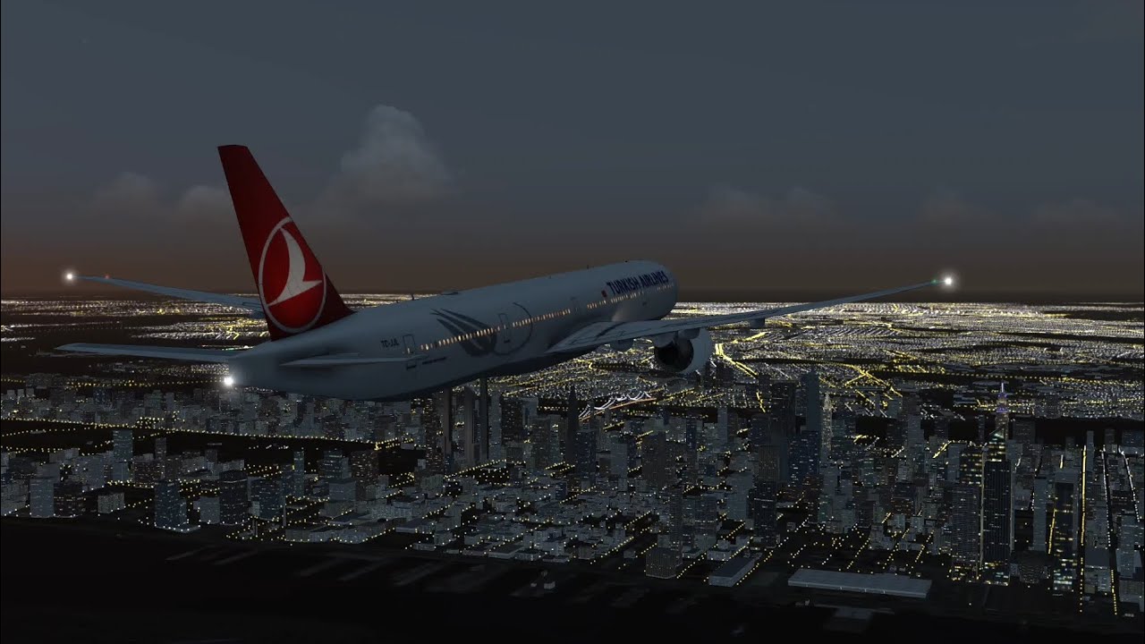 Aerofly FS 2024 Beta New York JFK B777 Landing The Best Mobile Flight
