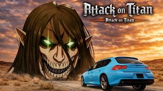 Big & Small Cars vs Attack on Titan  - BeamNG Drive screenshot 4