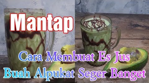 Thumbnail of Cara Membuat Es Jus Alpukat Enak dan Kental#jusalpukat#alpukat