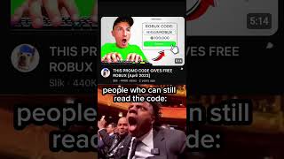 Free Robux promo code💀#memes #viralvideo #trending #ytshorts
