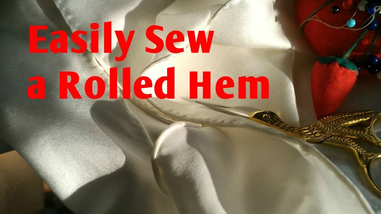 how to hem a silk dress by hand How to finish sewing a Hem on Silk Fabric