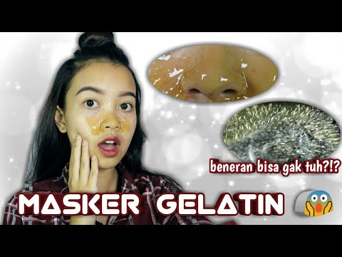 Cara pakai masker gelatin