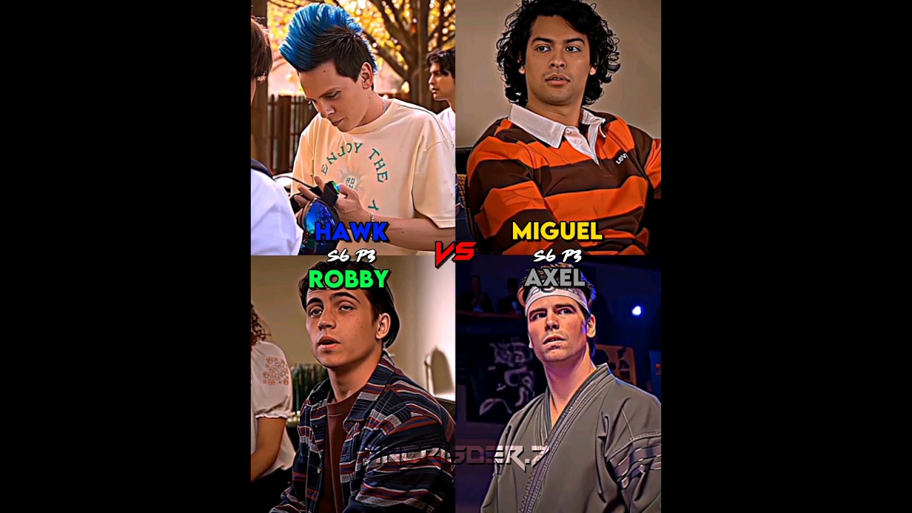 Miguel vs Hawk vs Robby vs Axel (S6 P3) 