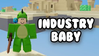 Roblox Bedwars Montage - Industry Baby