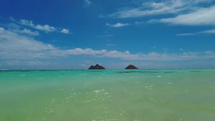 Lanikai Beach, Walk With Me! Kailua, Oahu  - Hawaii USA - 4/23/2022 Spring Break