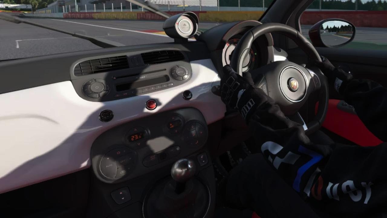 Gran Turismo 7 Fiat Abarth 500 2009 Inside & Outside Gameplay