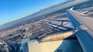 Air Canada Airbus A319-100 Buzzing Sunset Takeoff from Toronto Pearson | YYZ-YOW