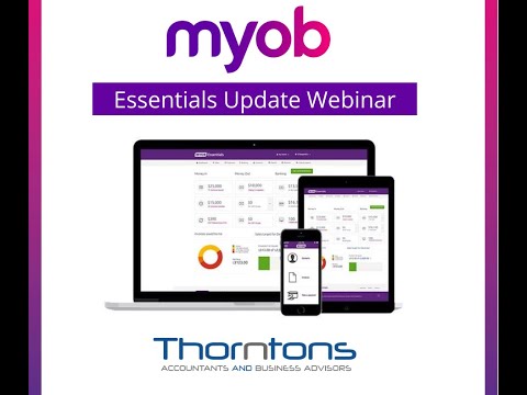 MYOB Essentials Update