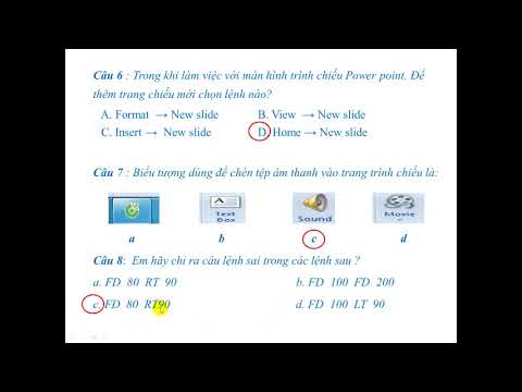 Video Ôn tập học kỳ II - Tin học lớp 5 - YouTube