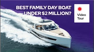 Best Family Day Boat Under $2 Million?  FJORD 53 XL  Yacht Tour