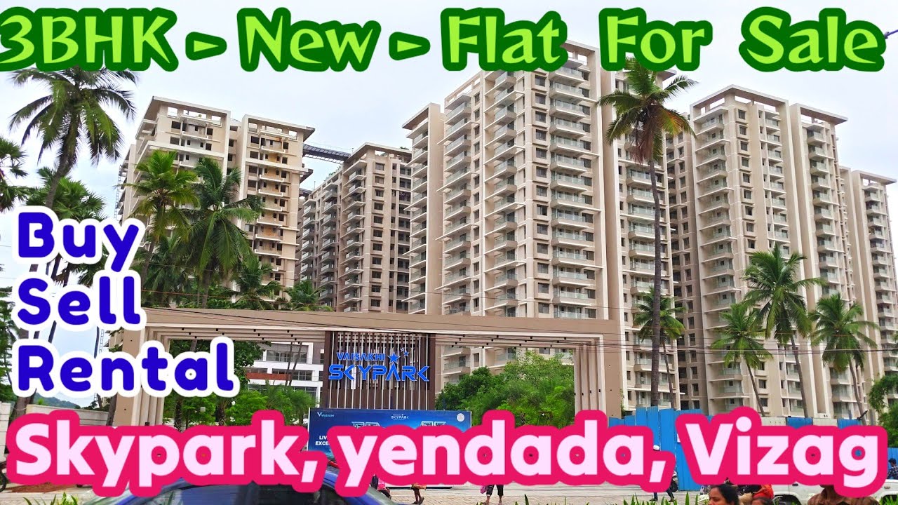 🆔-1062 || skypark yendada 3bhk flat for sale ||flat for sale in Visakhapatnam || zahir consultancy