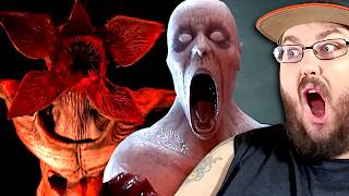 Demogorgon VS The Shy Guy (Stranger Things vs SCP) | j-gems Fight Animation REACTION!!!