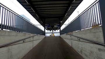 Train Station Stock Footage | Empty Train Station Platform Video | No Copyright