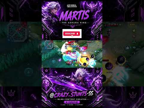 MARTIS ISN'T PLAYING HE'S HUNTING#mlbb #mobilelegends #shortvideo#shortsfeed#short #highlights#feeds