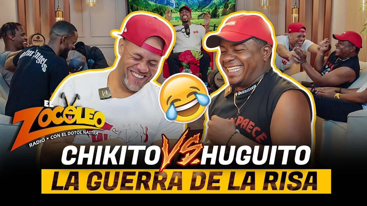 EL ZOCOLEO 😂 CHIKITO VS. HUGUITO! LA GUERRA DE LA RISA