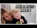 DAY IN THE LIFE | WORKING MOM OF 4 | tara Henderson
