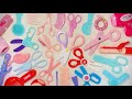 ASMR たくさんのハサミ でヘアカットする美容室 Hairdresser Cutting With Many Toy Scissors 