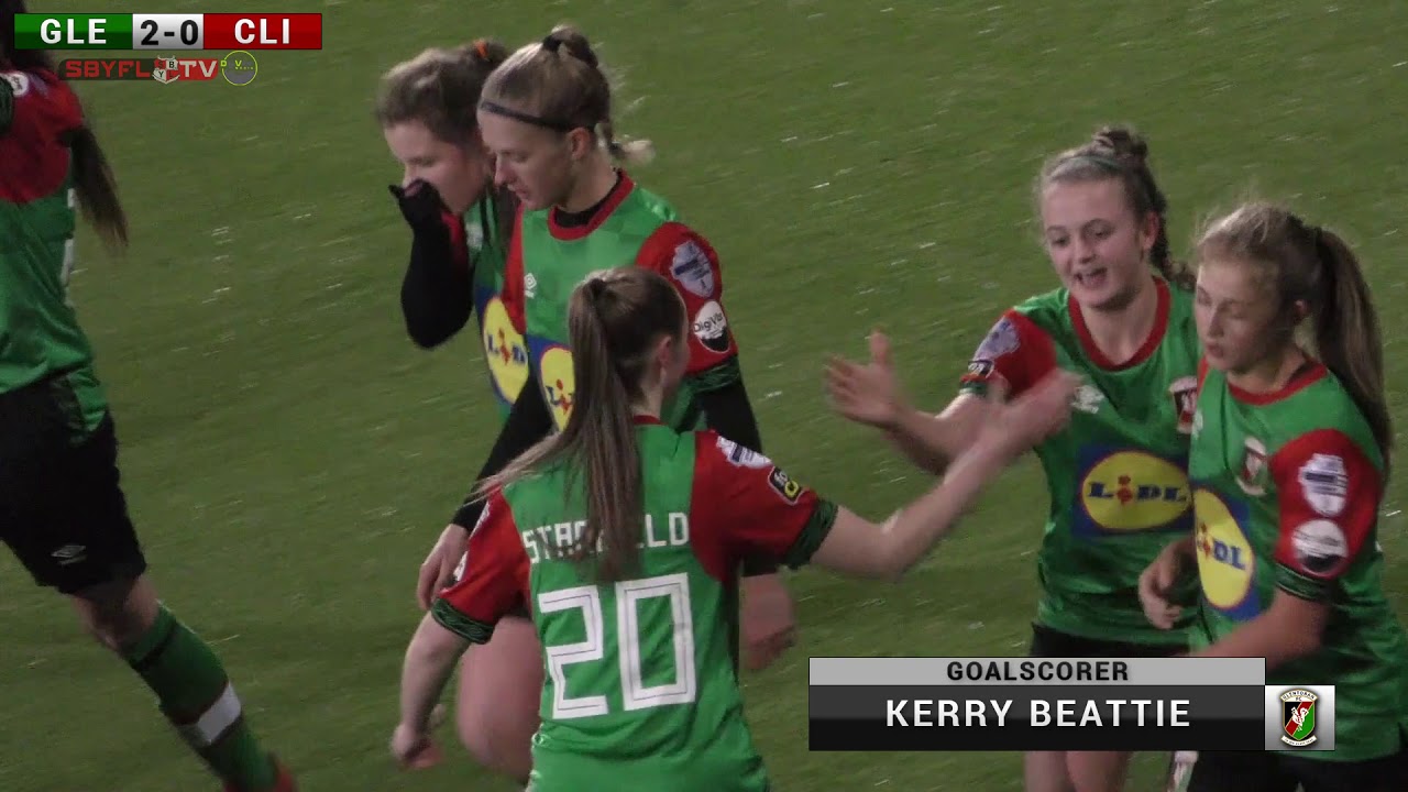 Glentoran Women v Cliftonville Ladies - Under 17s Girls Cup Final - 8th March 2019