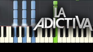 En Peligro De Extincion / La Adictiva / Piano Tutorial / Cover chords