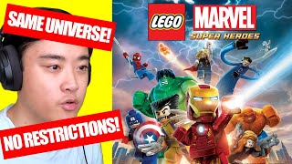 THIS GAME WAS AHEAD FOR ITS TIME AND IT'S AWESOME! | LEGO MARVEL SUPER HEROES PART 1