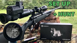 वन लीफ कमांडर NV100 रिव्यू डे/नाइट विज़न स्कोप रिकॉर्डर + .243 रैकून हंट screenshot 3