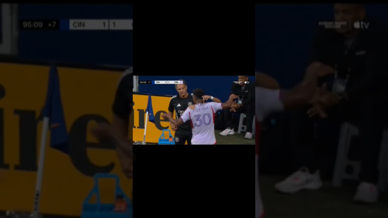 Alex Freeman equalizer! Orlando City strike late vs Cincinnati ⚽🔥 