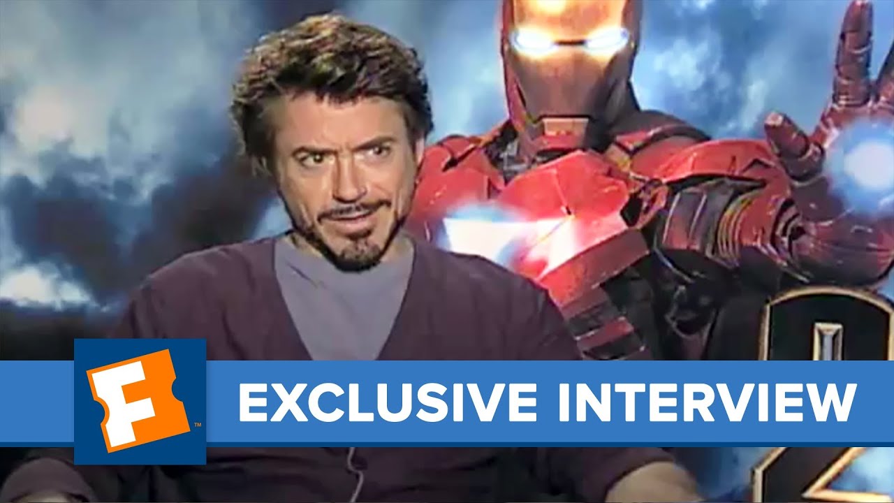 Iron Man 2 Cast Interviews Celebrity Interview Fandangomovies Youtube