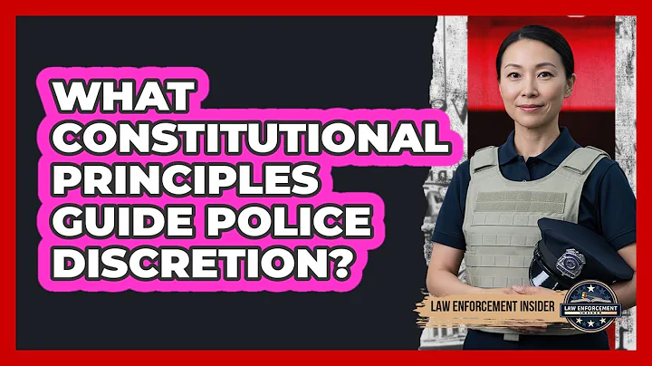 What Constitutional Principles Guide Police Discretion?
