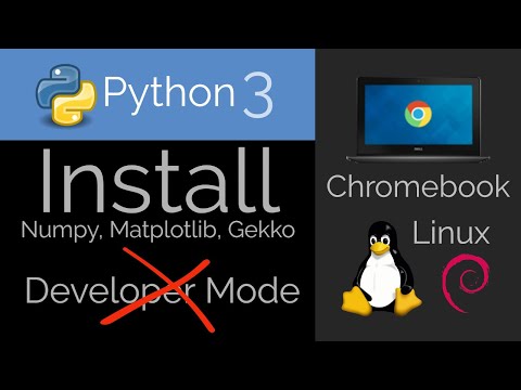 Video Install Python ???? on Chromebook - youtube