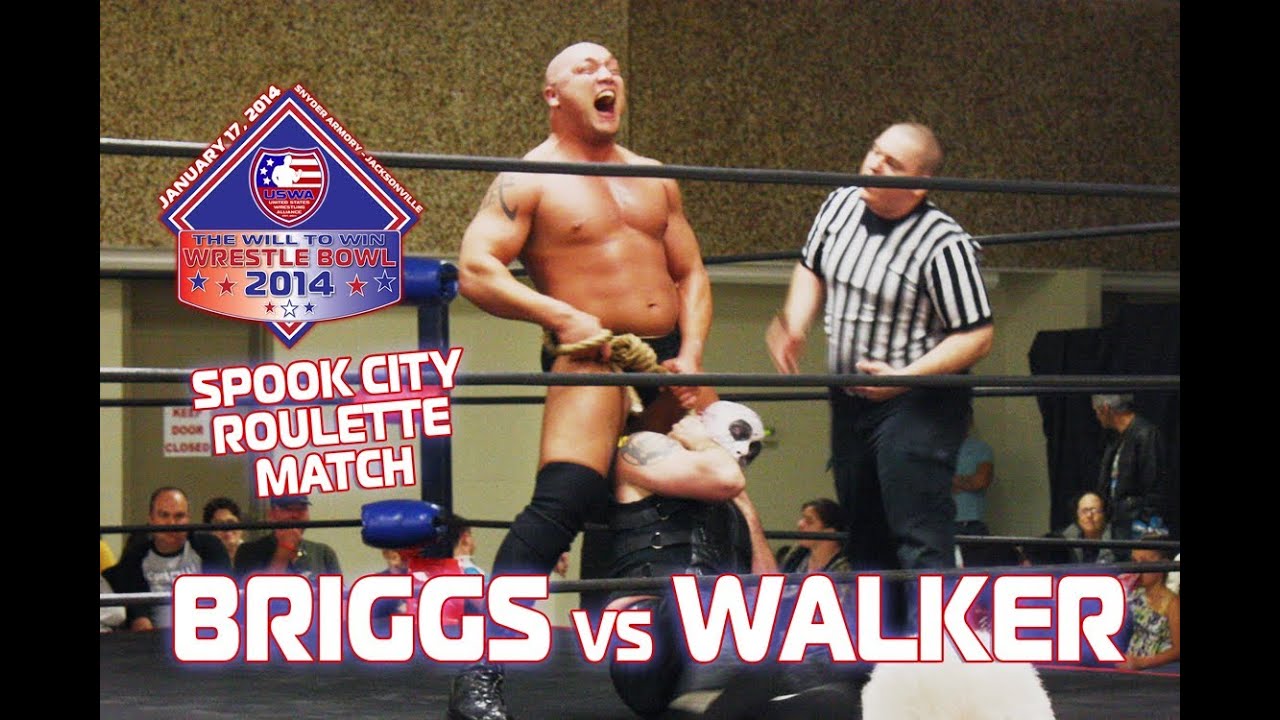 Spook City Roulette Match: Dagon Briggs vs. Vordell Walker (USWA Wrestle Bowl 2014)