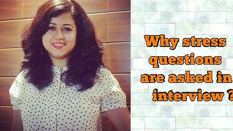 Why stress questions are asked in interview ? || Interview tips by Nisha - Soft Skills trainer