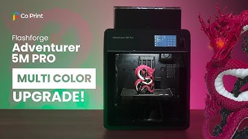 Upgrade the Flashforge Adventurer 5M Pro for 4-Colors Printing | Co Print KCM Set Installation
