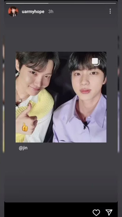 Jhope Instagram story 😌||220521||