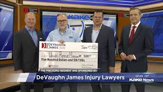 Union Rescue Mission - DeVaughn James Injury Lawyers WINS for Kansas