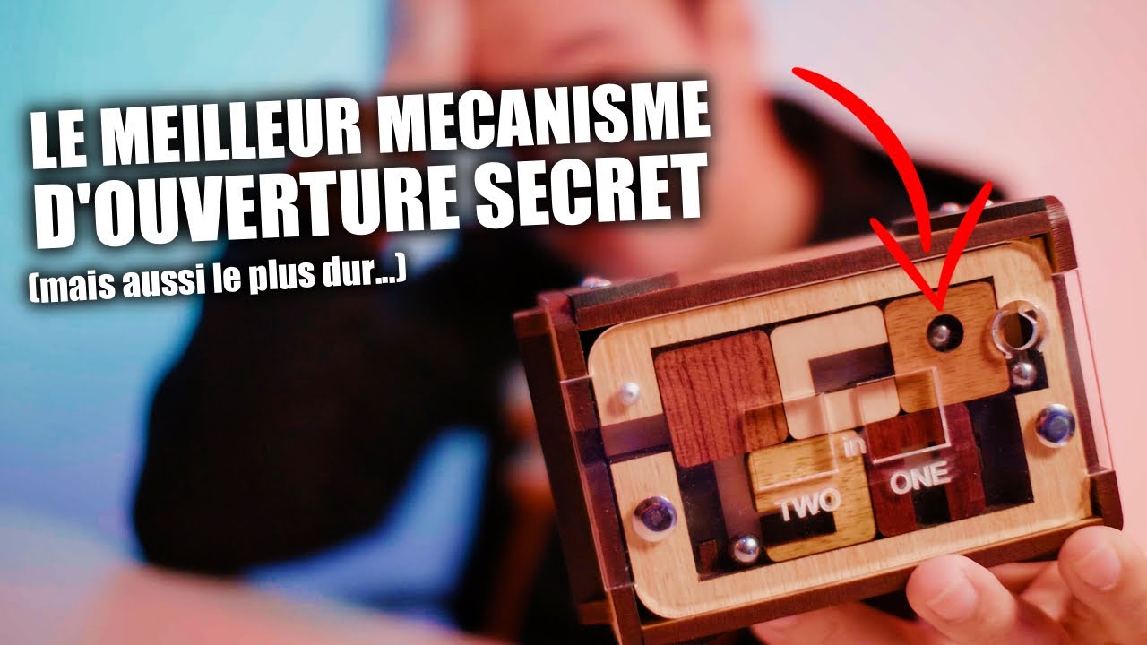 Casse-tête en bois - Double boîte secrète - Orac games