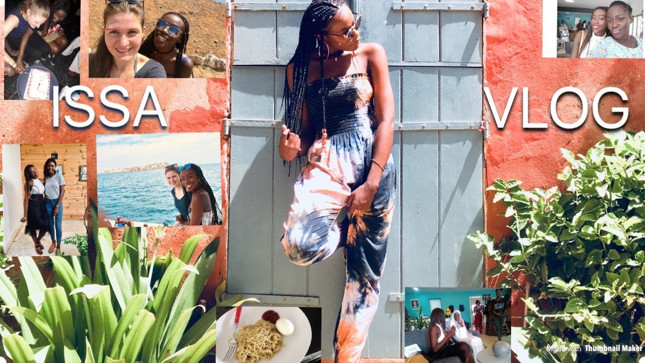 ISSA VLOG! Visiting Gorée Island, Makeup Event, etc...| Maya's Living 