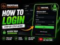ProfitHub Login Tutorial 🔥 Get Inside the System in Seconds