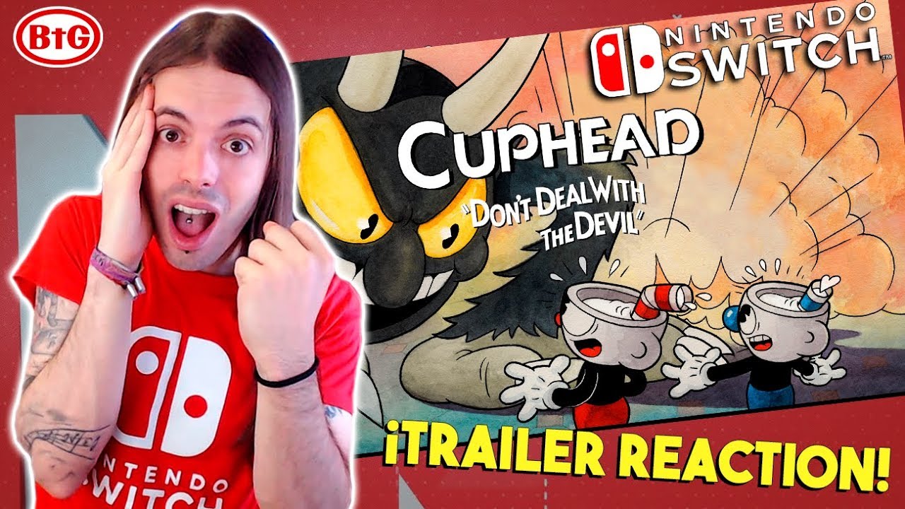 CUPHEAD for Nintendo Switch TRAILER REACTION!! ¡¡BRUTAL!!