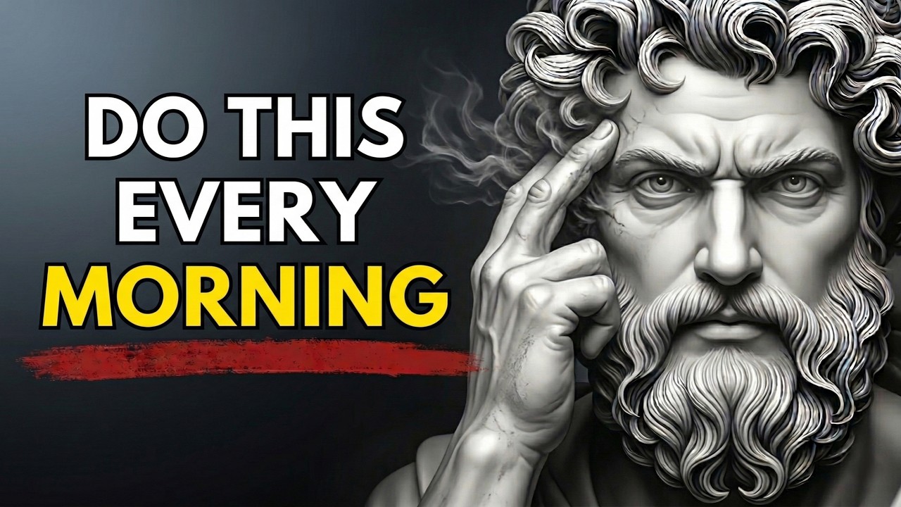 THINGS You SHOULD do every MORNING | Stoicism