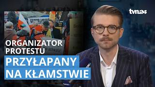 Kulisy protestu przed Trybunałem Konstytucyjnym. Środkowy palec i instrukcje posła PiS