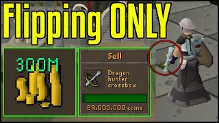Flipping ONLY items I see players wearing at the Grand Exchange - OSRS Flipping Challenge