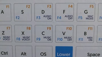 Planck Keyboard midi music mode!