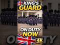 King’s Guard ON DUTY 🇬🇧 Morning Routine #shorts