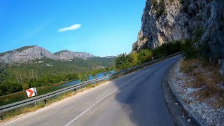 Kanjon Cetine Cetina Canyon, Omiš - Croatia ...On Motorcycle