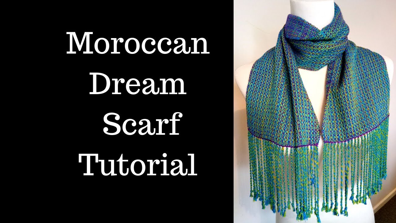 Moroccan Dream Scarf Tutorial YouTube