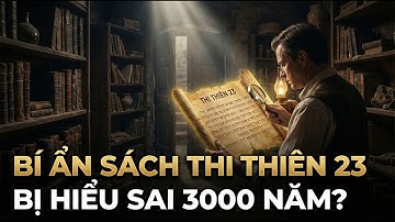 Bí Ẩn Sách Thi Thiên 23: Vì Sao Câu Kinh Này Bị Hiểu Sai Suốt 3000 Năm