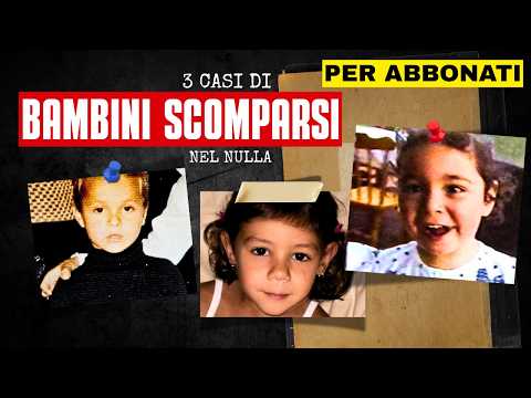 [NO ADVERTISEMENTS] 3 CHILDREN ITALY IS STILL LOOKING FOR: Denise, Angela, and Mauro.